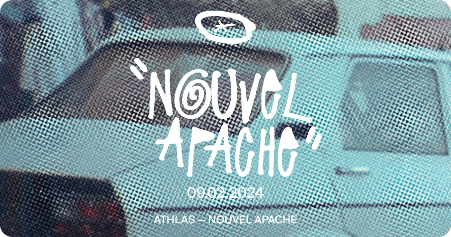 Design graphique — Atlas, Nouvel Apache, affiche