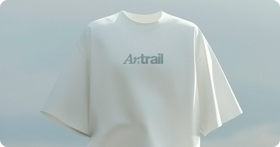 Design graphique — Ar-trail, visuel textile